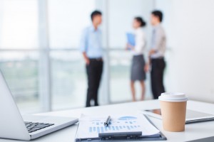 business people in office
